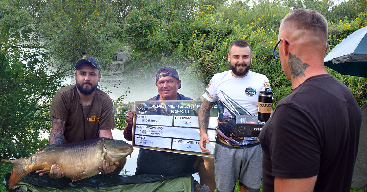 Największa ryba 1 doby - 5 Puchar Grupy - Nagroda od SONIK - Grupa NoKill