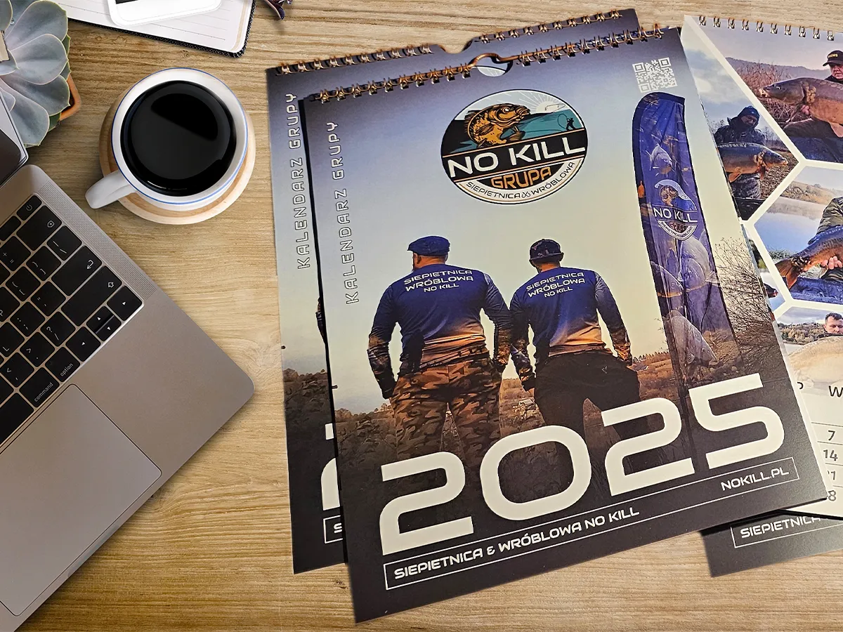 Kalendarz Spiralowany Grupa Siepietnica Wróblowa No Kill – Edycja 2025