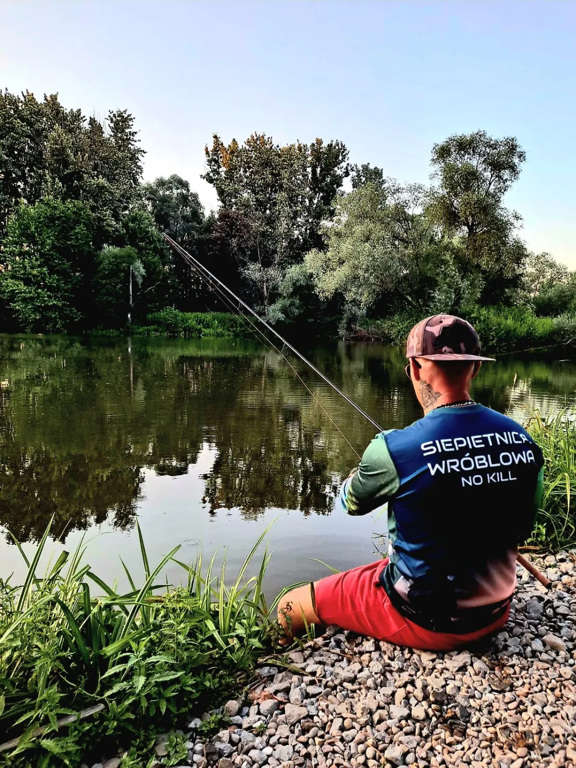 Longsleeve Grupa Siepietnica&Wróblowa No Kill – Zielony Fullprint