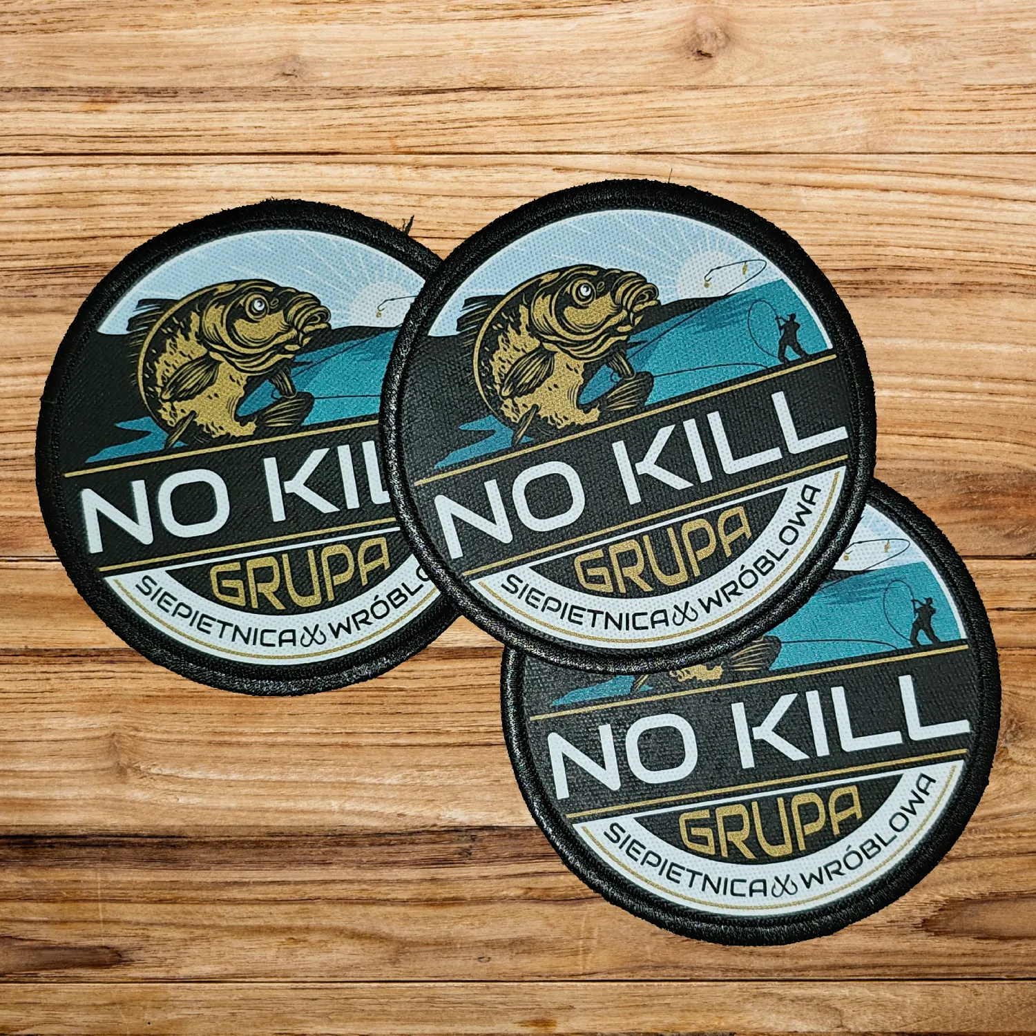 Naszywka Haftowana Grupa Siepietnica Wróblowa No Kill – 90mm